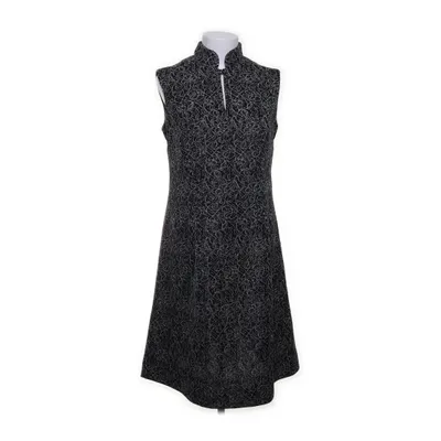 Cheongsam (Svart, Vit, Flerfärgad)