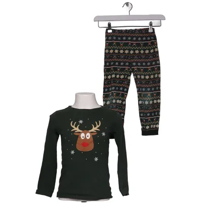 Pyjama (Grün, Mehrfarbig) von Dopo Dopo Girls Baumwolle