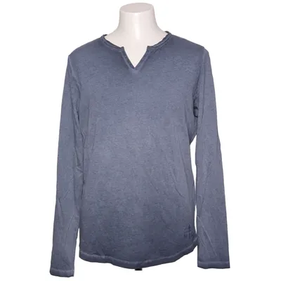 T-shirt à manches longues (Bleu) de Rich Coton