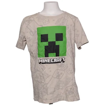 T-shirt (Beige, Vert, Noir) de Minecraft Coton