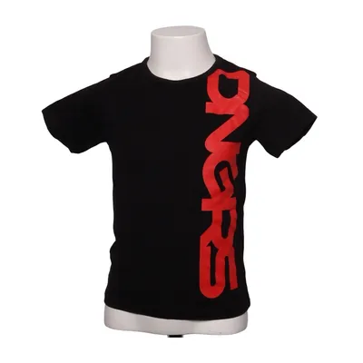 T-shirt (Svart, Röd) från DNGRS Bomull