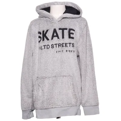 Huvtröja (Grå) från Skate Nation Bomull