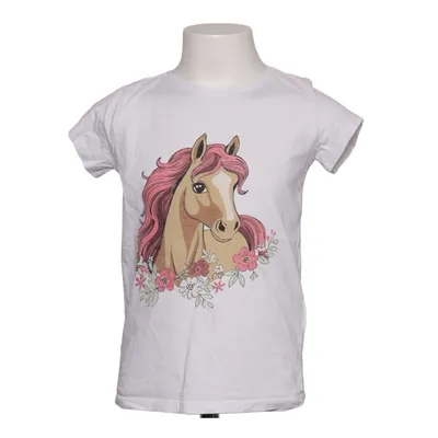 T-shirt (White, Multicolored) from Dopo Dopo Cotton