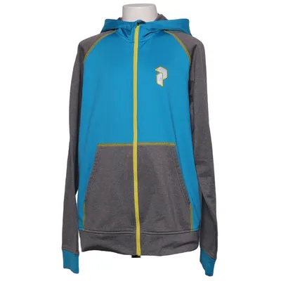 Sweat à capuche (Bleu, Gris, Multicolore) de Peak Performance Junior Élasthane, Polyester