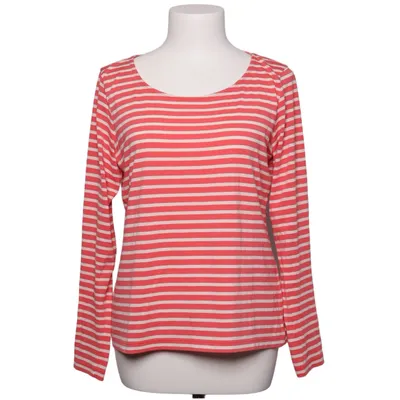 Långärmad t-shirt (Röd, Vit) från Tom Tailor Polyester, Viskos
