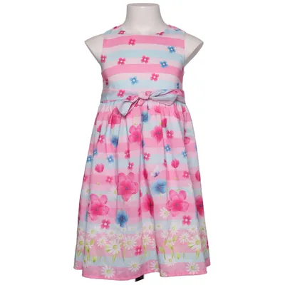 Klänning (Rosa, Blå, Vit) från Stop Go Bomull, Polyester