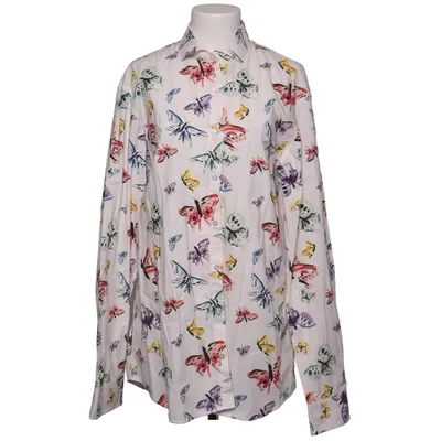 Skjorta (Vit, Flerfärgad) från Dahlin Bomull