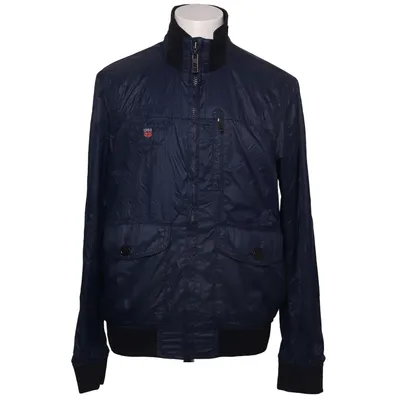Bomberjack (Blauw) van River Woods Katoen, Polyamide