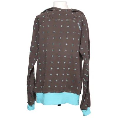 Huvtröja (Brun, Blå) från Mazine Bomull