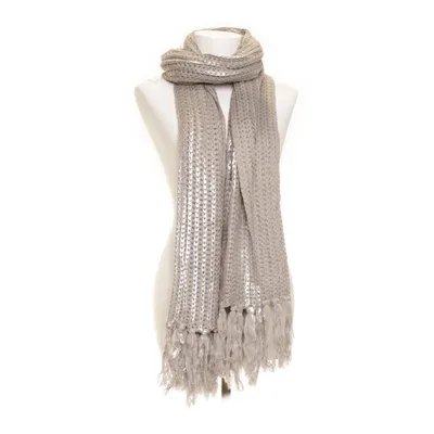 Halsduk (Grå, Silverfärgad) från She