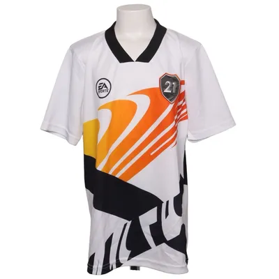 Football jersey (White, Black, Orange) from EA Sports
