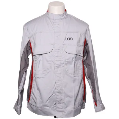 Arbetsjacka (Grå, Röd) från Audi Bomull, Polyester