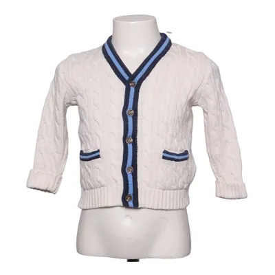 Cardigan (White, Blue) from Ralph Lauren Cotton