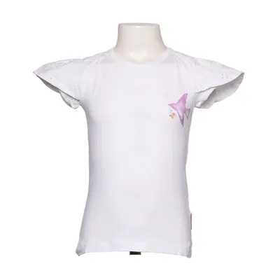 T-shirt (Blanc) de Jubel Élasthane, Coton biologique