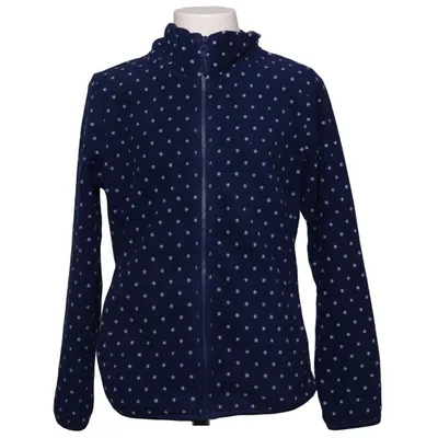 Fleecejacka (Blå, Vit) från Uniqlo Kids Polyester