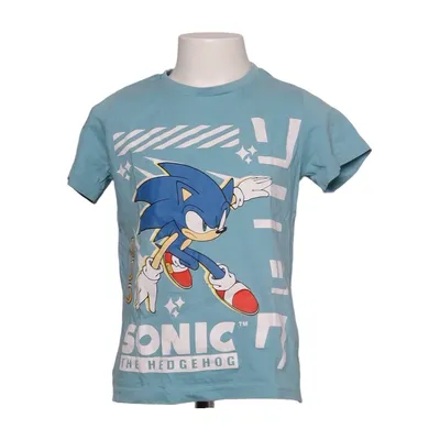 T-shirt (Blue, Multicolored) from sonic the hedgehog Cotton