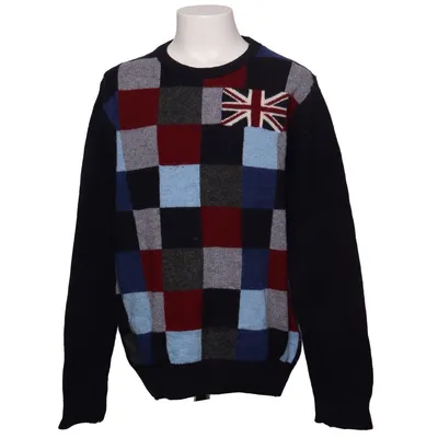Sweater (Blå, Rød, Grå, Flerfarvet) fra Hackett Polyamid, Uld