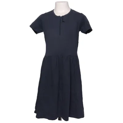 Dress (Blue) from Tricky Tracks Elastane, Organic cotton