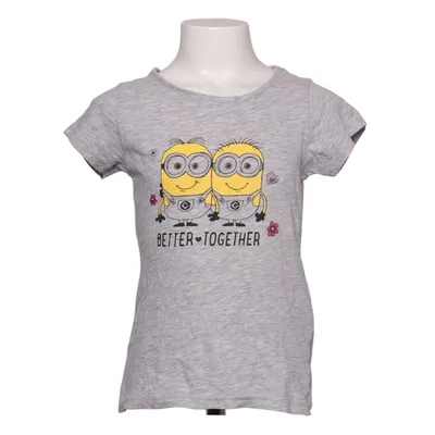 T-shirt (Gray, Yellow) from Minions Organic cotton, Viscose