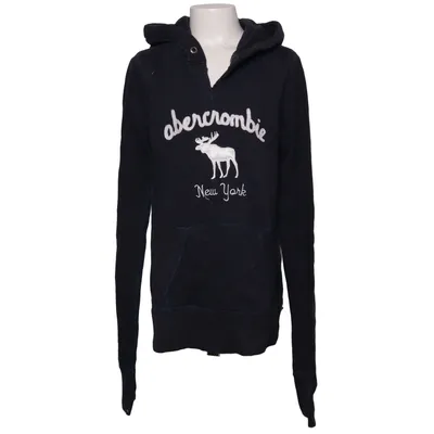 Huvtröja (Blå) från Abercrombie Kids Bomull, Polyester