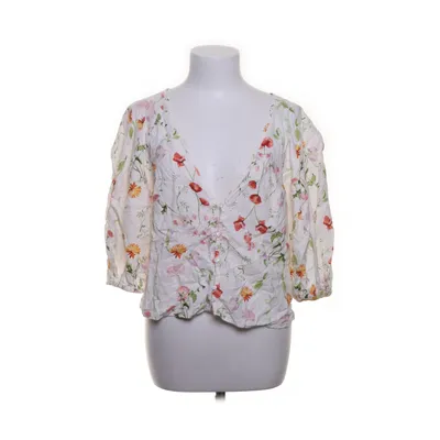 Topp (Vit, Flerfärgad) från H&M Linne, Viskos