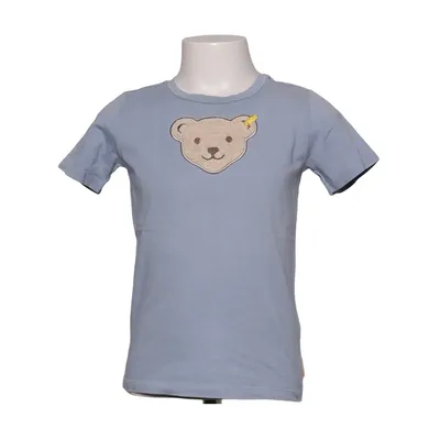 T-shirt (Blå) fra Steiff Bomuld, Elastan