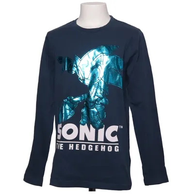 Långärmad t-shirt (Blå) från sonic the hedgehog Bomull