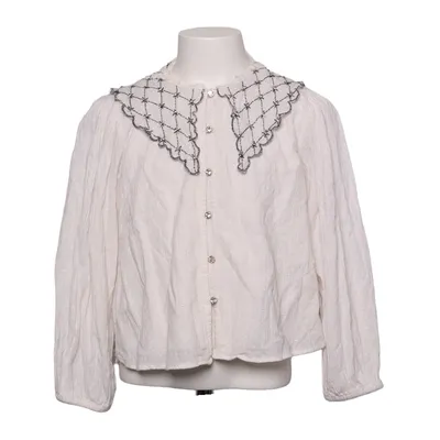 Blouse (Wit) van Zara Katoen