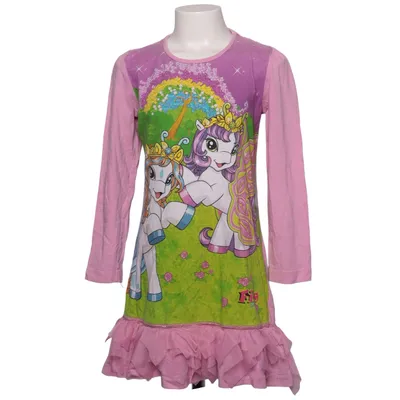Dress (Pink, Multicolored) from Filly Cotton, Polyester