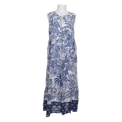 Maxi dress (White, Blue) from Ana Alcazar