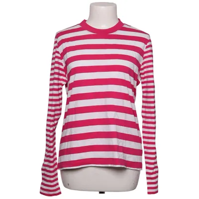 Langærmet t-shirt (Rød, Hvid) fra EDC by ESPRIT