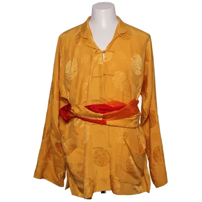 Blouse (Yellow, Multicolored) from Shanghai Tang Silk
