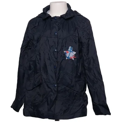 Rain jacket (Blue) from Adelheid Cotton, Polyamide