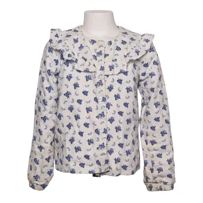 Blouse (White, Blue) from Sergent Major Cotton, Linen