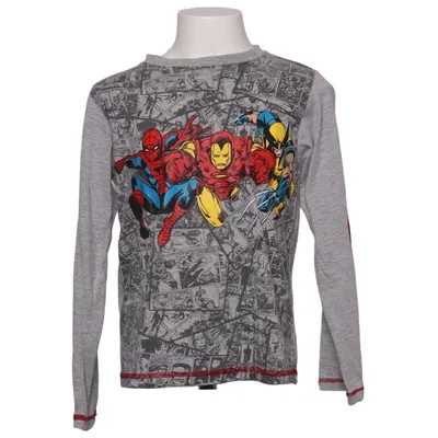 Long sleeve T-shirt (Gray, Multicolored) from Marvel Comics Cotton, Polyester