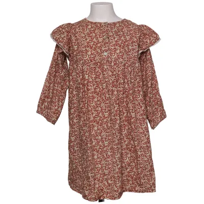 Dress (Brown, White, Multicolored) from Huttelihut Cotton