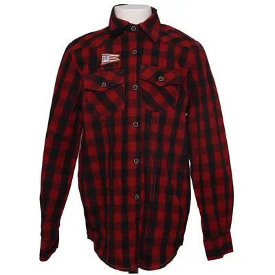 Flannel shirt (Red, Black) from E-Bound Cotton