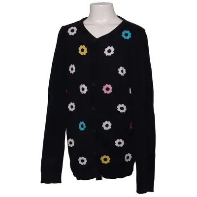 Cardigan (Black, Multicolored) from LC Waikiki Girls Cotton