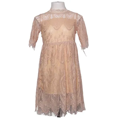 Jurk (Beige, Goud) van NNJXD Katoen, Polyester