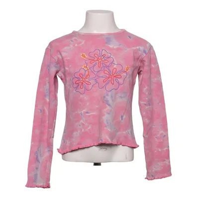 Lange mouwen shirt (Roze, Blauw, Wit) van Crash One Katoen
