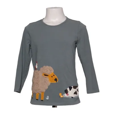 Long sleeve T-shirt (Gray) from Kaxs by KappAhl Cotton, Elastane