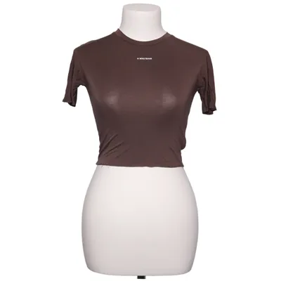 T-shirt (Bruin) van WRSTBHVR Elastaan, Modal