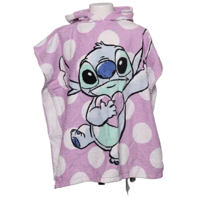 Badcape (Lila, Vit) från Disney Stitch Bomull