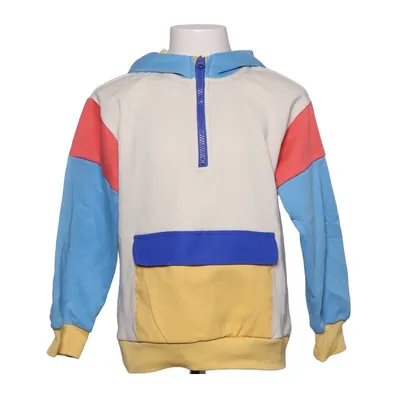 Sweat à capuche (Bleu, Jaune, Rouge, Blanc) de Kiki & Koko Coton, Polyester