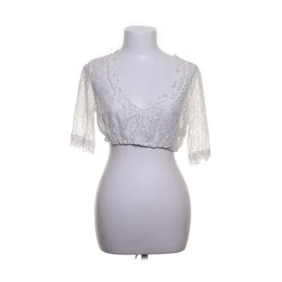 Crop top (White) from Krüger Elastane, Nylon