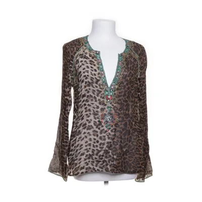 Blouse (Brown, Multicolored) from Amor & Psyche Viscose