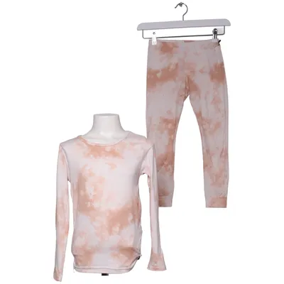 Pyjamasz (Beige, Hvid) fra Danskin Elastan, Polyester