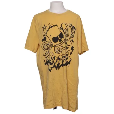 T-shirt (Jaune, Noir) de H&M Coton