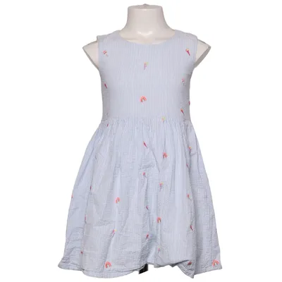Dress (Blue, White, Multicolored) from Happy Girls by Eisend Cotton