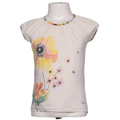 Top (White, Multicolored) from Catimini Cotton, Elastane
